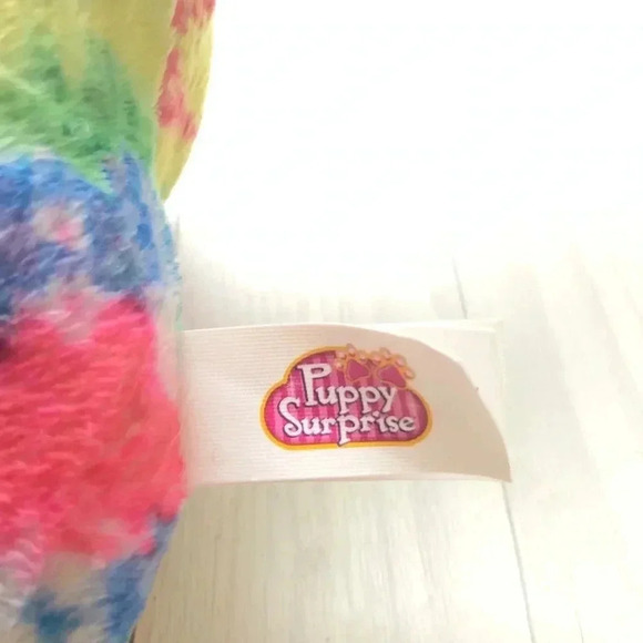 Surprise puppy stuffed toy tie dye - Picture 6 of 6
